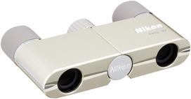 Nikon žiūronai Yu 4X10D CF stogo prizmės 4x 10 kalibras šampano aukso 4X10DCF in (Pagaminta Japonijoje)