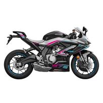 Used For CFMOTO 675SR Motorcycle Fairing Stickers Kits Motor Bike Head Area Can Choose Pattern Style 2 Cyan red gray