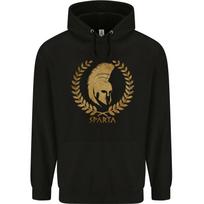 Sparta Helmet Gym Bodybuilding Training Weights hoodie XXXL brown