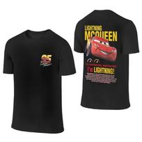 Vasaros Žaibo Makvyno ir Salės T-shirt poroms Mcqueen Sally T-shirt dvipusio spausdinimo marškinėliai Unisex moterims medvilniniai 3XL brown