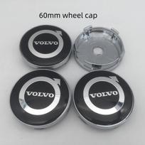 4 vnt. 56 mm 60 mm 68 mm VOLVO automobilių emblemos Ratlankio centro dangtelio ženklelių apdangalai Lipdukai Decals Stiliaus priedai gray