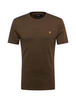 Lyle & Scott Marškinėliai tamsiai ruda