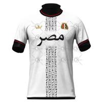 Naujas Egipto riboto leidimo futbolo marškinėlis Sportinė apranga Trumpomis rankovėmis T-shirt Greitai džiūstanti Fitneso T-shirt Suaugusiųjų ir vaikų grafiniai T-shirt'ai 6XL