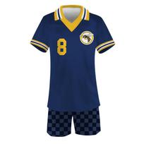 Šaunus Vapsvų Sezonas 2 Sportinis Rinkinys Skaitmeninis Spaudinys Laisvas Kirpimas Unisex Poliesterio Audinys Twelve,XS blue