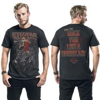 Scorpions Graphic T-shirt Unisex Summer Short Sleeve Fashion Brand Tee Luxury Casual Vintage Tees XS gray