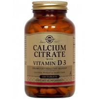 Solgar Calcium Citrate Tablets with Vitamin D3 120 Tablets 1 pcs