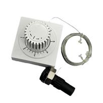 2000 mm Capillary Tube Thermostat Head White Compatible with M30 1.5 Threaded Radiator Valves Remote Adjustable white