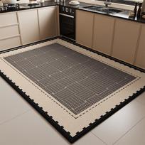 Virtuvės kilimas neslystantis dėmėms atsparus grindų kilimėlis didelio dydžio kilimai kilpinio rašto TPR kilimas minimalistinio stiliaus namų dekoro kilimai 1pc 40x120cm