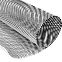 Embossed Aluminum Heat Shield Automotive High Temp Thermal Barrier Exhaust Wrap Electrical Heat Shield Firewal Floor 100mmX100mmX0.5mm gray