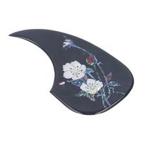 Acoustic Guitar Pickguard PVC Anti Scratch Decorative Self Adhesive Guitar Guard Plate white