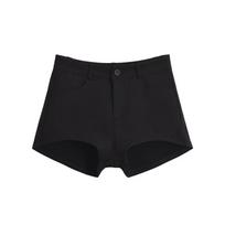 American Spicy Girl Low-Waist Red Bodycon Shorts - Slimming Petite Fit, Hip-Enhancing Women's Spring/Summer Booty Shorts Small juoda
