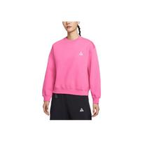 Nike ACG Therma-Fit Tuff Fleece Crew Neck Long Sleeve Sweatshirt Women tops IH0716-684 M pink
