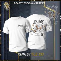 Promosi Murah One Piece 57  TShirt Unisex Men Women Round Neck Short Sleeve Baju Lelaki Wanita Ready Stock XL gray