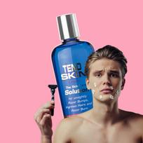 TEND SKIN Liquid [Post-hair removal skin soothing toner] 118ML blue