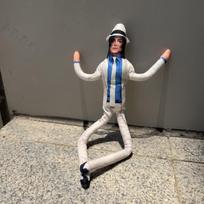 Michael Jackson Plush Doll with 6 Classic Stage Outfits Collectible MJ Stuffed Toy Merch Gift Music Lovers Home Decor Ornament