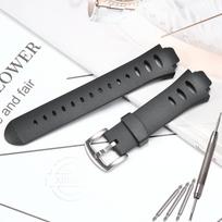 Guminė laikrodžio apyrankė Suunto Observer X6 HRM DEC19 P45 Vyriška dervos dirželis Lauko sportas Atsparus vandeniui Juodas apyrankės priedas 20mm gray
