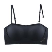 High Quality Jelly Strapless Tube Bra for Women Thin Wireless Gathered Support Intimates Breathable Invisible Bralette for Small Bust 85/38AB