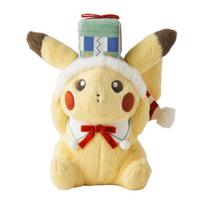 Center Original Plush Toy Holiday Blessings Pikachu Pokémon Pokémon beige