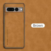 For Google Pixel 7 6 Pro Case Soft PU leather Skin Slim protective Back Cover For Google Pixel 6A 6Pro 7Pro pixel7 phone shell For Pixel 7 Pro geltona