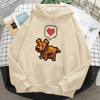 Stardew Valley hoodies women funny japanese grap M white