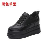 fujin 9cm platforma pleištiniai batai sportbačiai pompos baltos platformos oro tinklelis tuščiaviduriai pompos batai moteriški zapatos de mujer 36 black