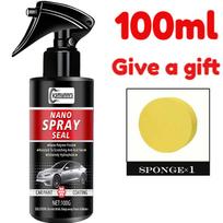 Good Ceramic Coating Car Nano Coating Agent Crystal Coating Liquid Hydrophobic Anti-Scratches Car Wax Coating Car Polishing Coat Paint Cleaner yellow
