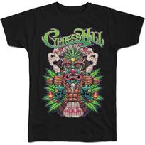 Cypress Hill Tiki Time Official Men's T-Shirt Unisex L gray