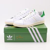 IE7564 Homer Simpson A adidas Originals Stan Smith Green 7.5 beige