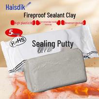 Haisidike Fireproof Sealing Putty 5 Pieces gray