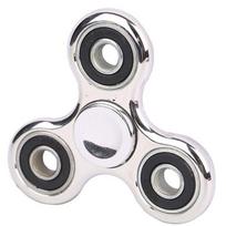 Šaunus EDC Fidget Spinneris Didmenai Nerimui, Autizmui, ADHD, Antistresinis Tri-Spinneris Aukštos Kokybės Suaugusiųjų Vaikų Žaislai Aksesuarai sidabras