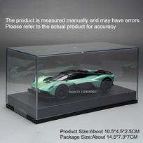 1:43 Scale Valkyrie Model Toy Supercars Metal Diecast Simulation Interior Doors Opened Pull Back Collection Sports Car Models žalia