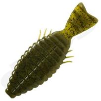 deps Bullflat 3 inch #12 Green Pumpkin 123, GP/Blue F SMK Blue F
