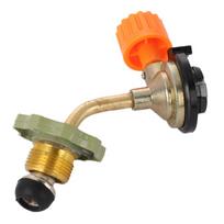 Refillable Adapter Outdoor Butane Cylinder Refill Adapter Portable Outdoor Air Tank Filling Adapter