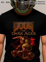 T-shirt doom the dark age S black