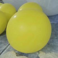 72  Lateksinis didelis raudonas balionas šventėms - Storas meteorologinis balionas vestuvėms ir dideliems atidarymams 72-inch Large Yellow Balloon 110-130g yellow