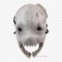 Dead By Daylight Aprangos Leatherface Terminis sublimacinis spausdinimas Vinilo pleistrai Lipdukas drabužiams Pasidaryk pats Aplikacijos Plaunami pleistrai white