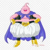 Pleistukai drabužiams, krepšiui, lygintuvu klijuojami terminiai lipdukai Majin Buu Chibi Majin Buu Bardock raštas, skalbiami, šilumos perdavimo pink