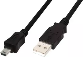 Assmann Electronic DIGITUS USB 2.0 jungties kabelis tipas A - mini B 5pin M/M 3.0m USB 2.0 atitinka UL bl