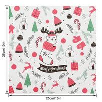 25/50 Sheets Christmas Deli Paper, Grease-Proof Parchment Paper Basket Liners, Food Wrappers for Sandwich, Chip, Burger & Fries 25Pcs