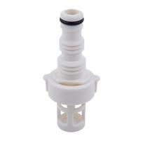1pc Adapter For-INTEX Drainage Device Adapter Connection Garden Hose Swimming Pool Water Drain Valve Replacement Parts 1 white