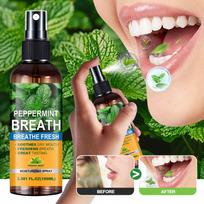 1PC Mint Oral Spray, With An Excellent Taste, Relieves Dry Mouth, Eliminates Odors And Purifies The One Size / Option 1 black