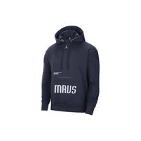Jordan NBA Dallas Mavericks Courtside Statement Edition Loose Fit Hoodie Dark Blue Men Streetwear DR7000-419 L black