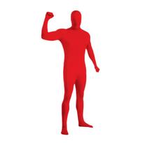 Perfect Halloween Costume Ninja Stealth Bodysuit For Stage Performances Fit Height 140cm/55.12 red