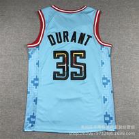 Embroidered Phoenix Suns NBA Jersey Kevin Durant 35 Basketball Uniform Men Women Sportswear XXL