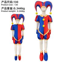 Magijos skaitmeninio cirko cosplay kostiumas Pomni Pamni klouno cos kostiumas Children 150 red