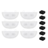 3 Pack Replacement Filters For Pet Fountain Unique Round Double Filtration Double Filtration Replacement