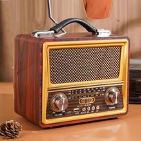 Vintage dizaino belaidis Bluetooth garsiakalbis radijo imtuvas įkraunamas FM/AM/SW USB/SD/TF HIFI stereofoninis MP3 grotuvas M