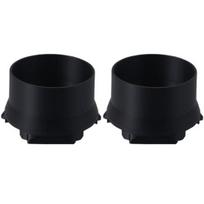 Replacement Dosing Funnel for Ninja Luxe ES601C Maker Anti-Spill Coffee Funnel for Portafilter Easy Snap-On & Dishwasher Safe Countertop Cleaner Tool 2pcs juoda