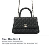 CHANEL Mažas Coco rankinis krepšys Juodas A92990 A92990-B05061-94305 One Size 1 black