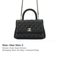 CHANEL Mažas Coco rankinis krepšys Juodas A92990 A92990-B05061-94305 One Size 2 black